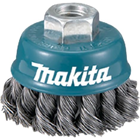 Makita  cepillo  de  copa  trenzado  75xM14  INOX  -  D-77497