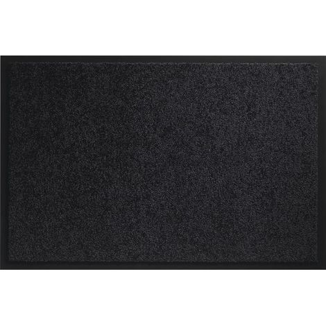 Paillasson lavable, noir, PA, L900 x l2500 x P7 mm (1/2)