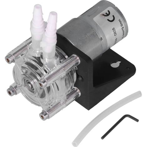 Pompe péristaltique 3 rouleaux pompes doseuses de liquide à grand débit avec tuyau en Silicone 500 ml/min G92812V (1/4)