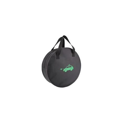 Bolsa para cables de vehículos eléctricos, bolsa de transporte para cables de carga de coches eléctricos (poliéster 600D) para cables tipo 2 y tipo 1, organizador para todos los cables y extensiones. (1/4)
