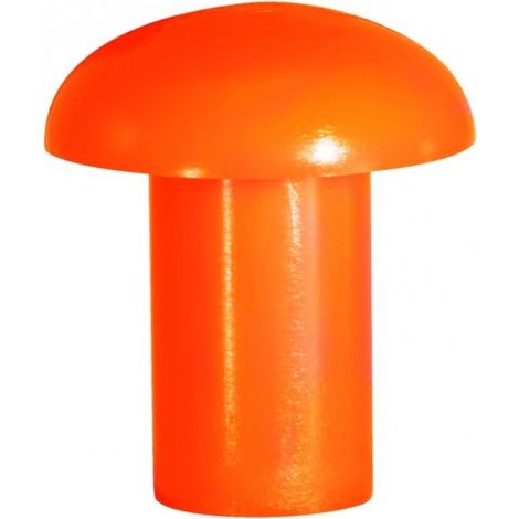 SOFOP TALIAPLAST - Embout de sécurité "TALIAFLUO" orange (sac de 125)