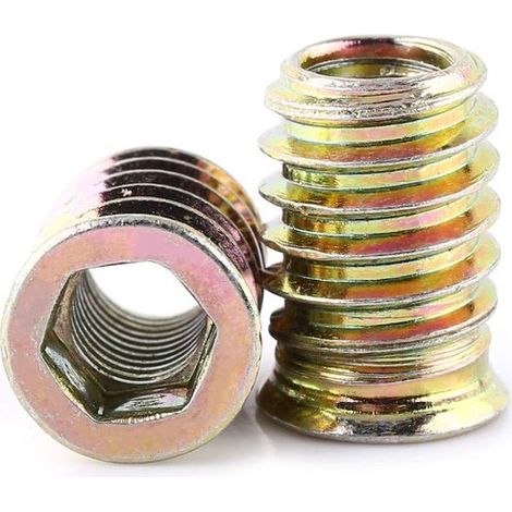 Caja surtida - Tornillos - Juego de 20 tornillos de cabeza hexagonal interna profunda de acero al carbono galvanizado M8×20mm (1/2)