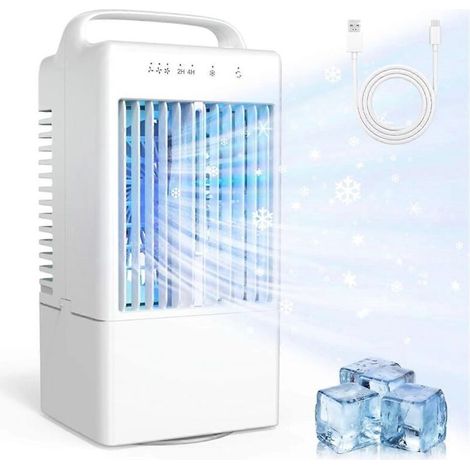 Ventilateur de refroidissement portable USB, ventilateur de bureau à pulvérisation