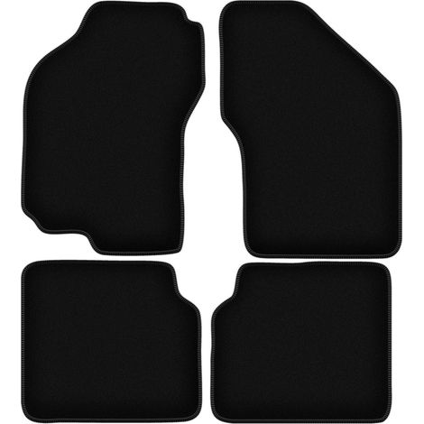 Tappetini BASIC in velluto nero per: Fiat Brava berlina (1995-2001) (1/5)