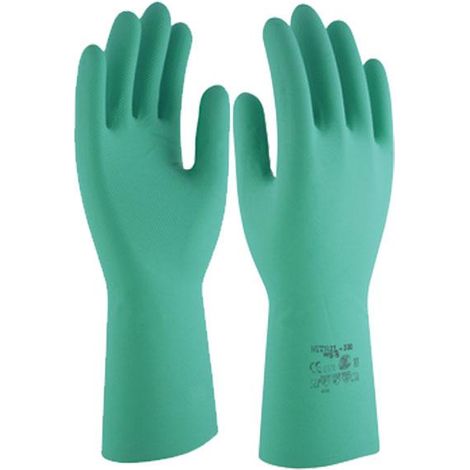 Guante nitrilo Nitril 330 3L T-7 (1/4)