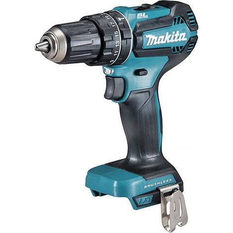 Makita – Perceuse visseuse à percussion 18V DHP485Z – Moteur Brushless – Couple 50Nm – Mandrin 13mm – Éclairage LED intégré (1/4)