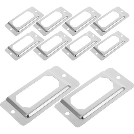 Porte-étiquettes polyvalent en acier inoxydable, cadre (1/5)