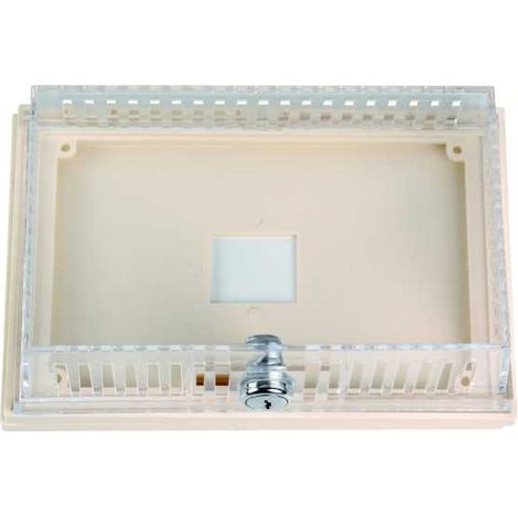 Boîte transparente pour thermostat L206xl117xP92
