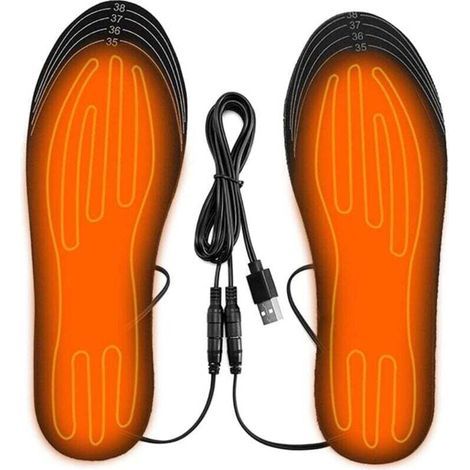 (35-41) Sems Chauffantes, Chauffe-Pieds, Chaussettes Chauffantes Électriques Usb, Sem Intérieure De (1/5)