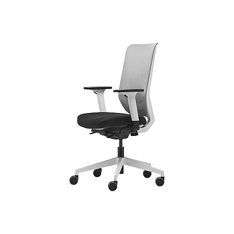 Silla giratoria de oficina TO-SYNC PRO  con brazos y ruedas