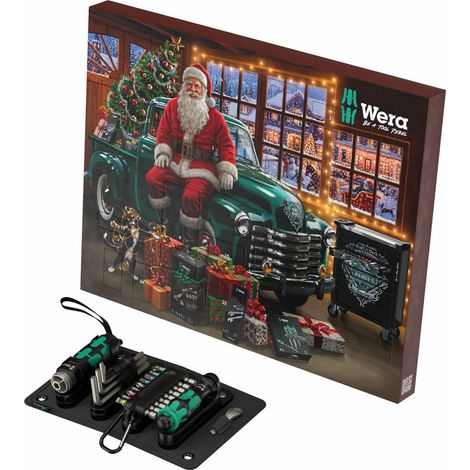 Wera Adventskalender 2026 für Werkzeugfans  100% kalorienfrei  für Schrauberfans