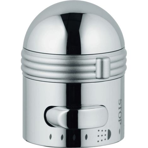 Grohe Absperrgriff Aquadimmer, Drehknopf, Kunststoff verchromt, Chrom/Mattchrom, 47545IP0 (1/2)