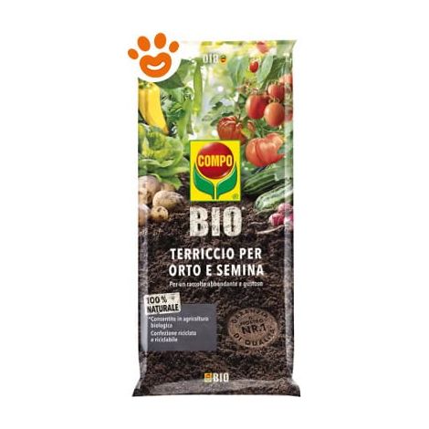 Compo Terriccio Orto e Semina - Confezione 80 Lt -