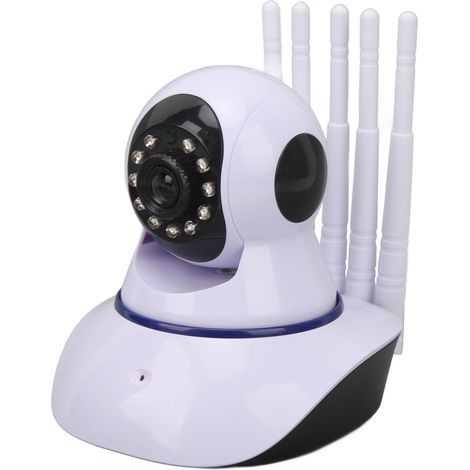 HD-Innenraum-Überwachungskamera mit 360°-Panorama-Nachtsicht, 5 Antennen und WLAN-Heimüberwachung. (1/5)