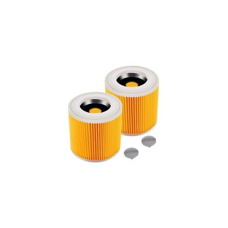 Aimoonsa Lot de 2 filtres cartouche pour aspirateurs WD2, WD3, MV2, MV3 Filtre HEPA H12 pour purification d'air Installation rapide (1/5)