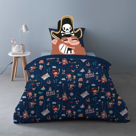 Housse de couette 140x200 Sparrow + 1 taie 100% coton