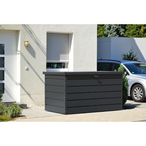 Metall-Gerätebox anthr. Pallad (LxBxH) 86,4 x 166,4 x 75,9
