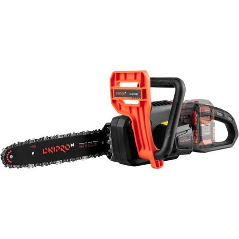 Dnipro-M Tronçonneuse DCS-201BC 20V, Guide 30cm, Batterie 4Ah et Chargeur