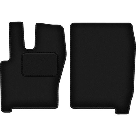 Tappetini auto in velluto nero per: Iveco Eurocargo II camion 120 (2002-2008) (1/5)