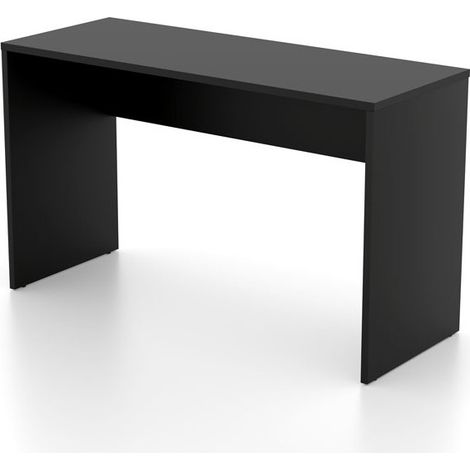 Schwarzer Schreibtisch MELTO 130 cm – Elegant, modern und perfekt für Homeoffice oder Jugendzimmer