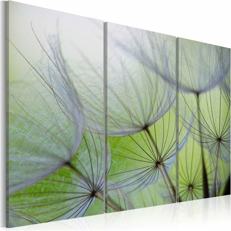 Tableau pissenlits sur le pré - 60 x 40 cm (1/3)