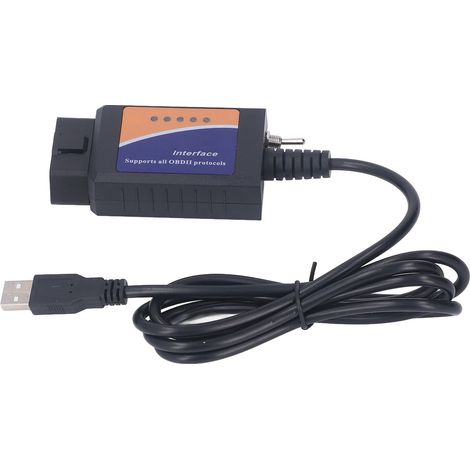 Outil de diagnostic automobile pour ELM327 PIC18F25K80, avec CD, prend en charge tous les protocoles OBD2 et peut remplacer les modèles Ford. (1/5)