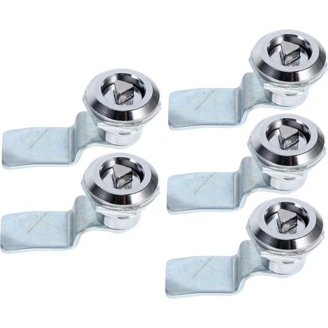 Clé de verrouillage triangulaire à came Mikikit en 5 pièces pour armoi (1/5)