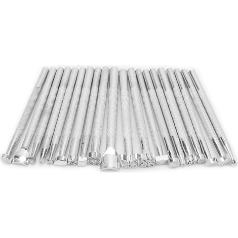 Set mit 20 Lederlochwerkzeugen, verschiedene Formen