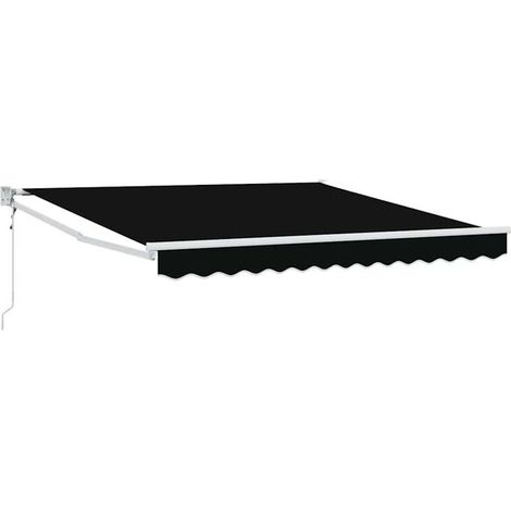 Auvent noir, 300 x 250 x 165 cm, polyester. (1/5)