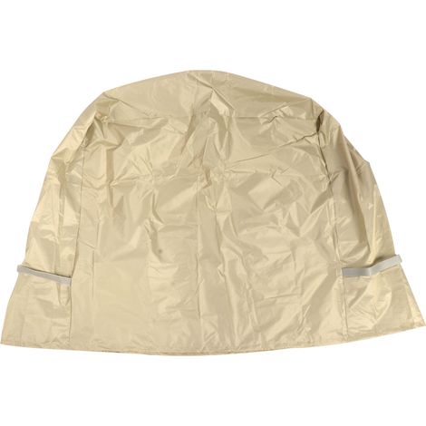 Housse de protection pour chariot isotherme de fête (86 x 48 x 79 cm) - Accessoires pour chariot de boissons fraîches d'extérieur - Beige (1/5)