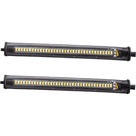 SOLUSTRE 2pièces Led Flexible Turning Light Étanche Pour Haute (1/5)