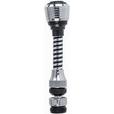 Trade Shop - Rompigetto Aeratore Rubinetto Per Lavello Prolunga Cannuccia Corta Snodo 69257 - (1/3)