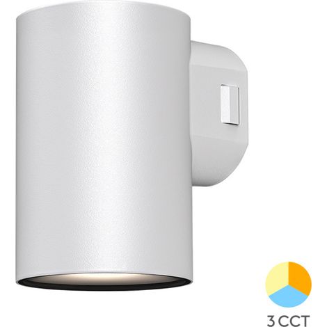 Applique extérieure VEKTA-D blanc 9W 3en1 IP65 (1/5)
