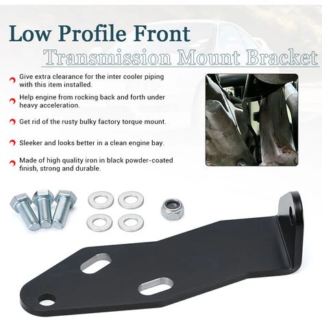 Modification adaptée aux supports de couple de transmission minces des moteurs Acura et Honda série B B16 et B18 (1/4)