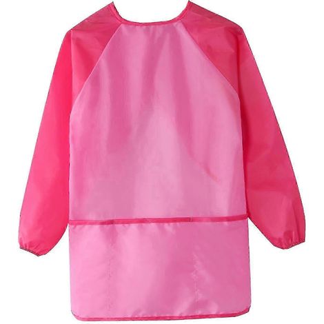 Tablier d'artiste pour enfants, tablier de peinture aux couleurs vives, tablier d'artiste pour la classe, la maternelle, l'école primaire, le dessin et la pâtisserie-C