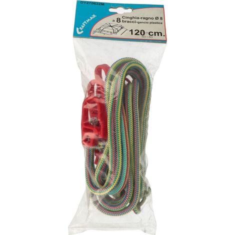 elastici cm.120-8 ragni plast.