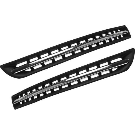 Griglia di ventilazione cromata per paraurti anteriore, compatibile con i modelli XC90 dal 2007 al 2014, codici 30790053 e 30790054.