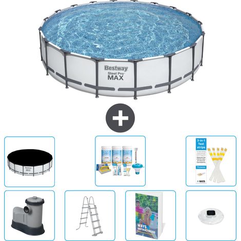 Bestway Bestway Steel Pro MAX Ronde - 549x122 cm - 8-pièces S576 (1/4)