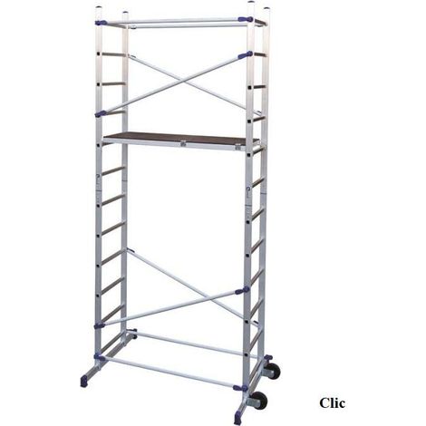 Soporte de aluminio Pinna Clic h 365 Facal