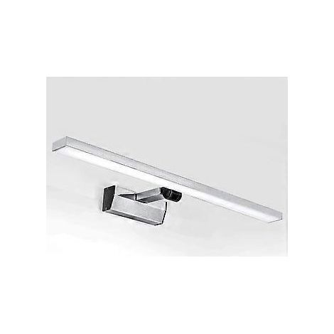 Badezimmerspiegelleuchte, 5W LED-Wandleuchte, Tischleuchte, wasserdicht (IP44), 180° verstellbar, mit Schalter, Edelstahl, Beleuchtung, Dekoration, Waschtischleuchte, WC