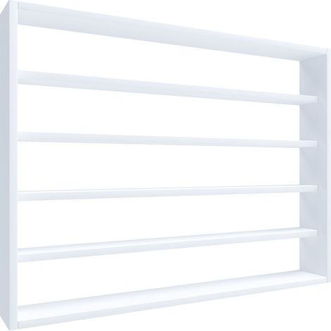 Étagère murale Étagère à épices Cuisine Esaldi L 60x80x10 - VCM (1/4)
