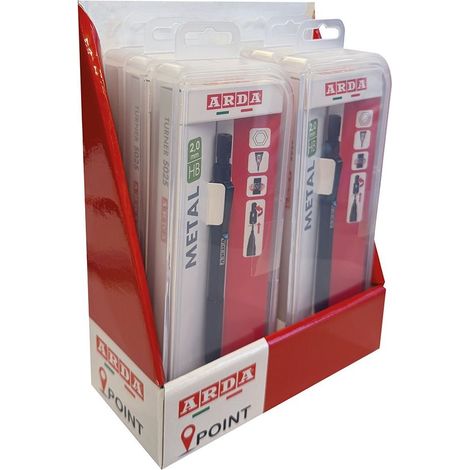BLISTER PORTAMINAS METALICO 2 MM TURNER 5025