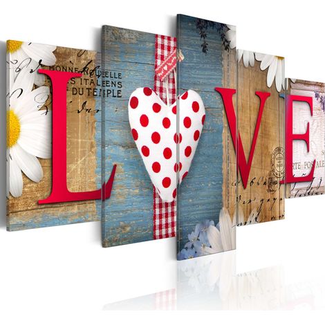Quadro - LOVE - handmade - 200x100 (1/4)