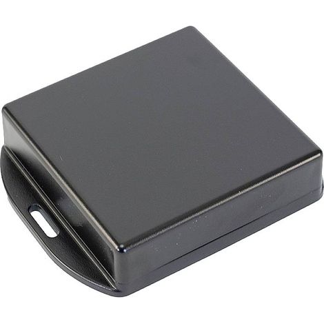 Hammond Electronics 1551WXFLBK Boîtier universel 80 x 80 x 22 ABS noir 1 pc(s) S682092