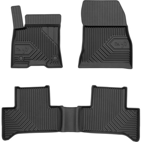 Tapis de Sol de Voiture pour Mercedes-Benz EQA H243 2021-2025 TPE Noir 3Pcs