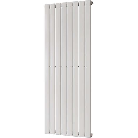 Typhoon - White Vertical Radiator H1400mm x W544mm Single Panel (1/3)