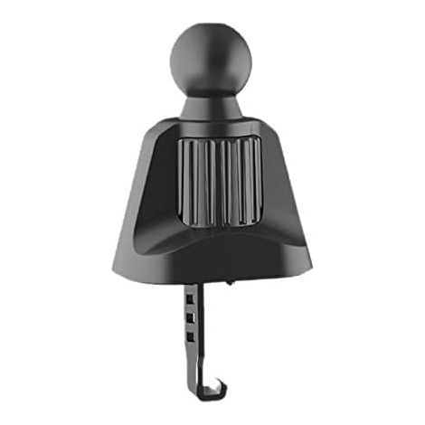 Clip di ventilazione per supporto per cellulare da 17 mm di diametro, snodo sferico per auto e caricabatterie wireless (1/5)