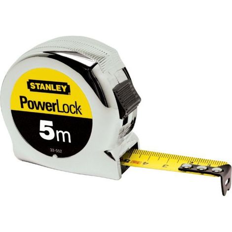 Stanley Powerlock metro a nastro giallo 5 metri