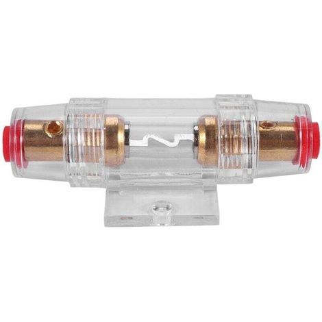 Portafusibili per autoradio da 8 gauge e cavo audio da 60 Amp. (1/4)