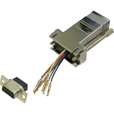 BKL Electronic 10121108 Adaptateur SUB-D femelle 9 pôles - RJ45 femelle 1 pc(s) Single